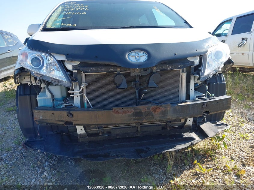 2011 TOYOTA SIENNA VAN 3.5L V-6 DOHC, VVT, 266HP