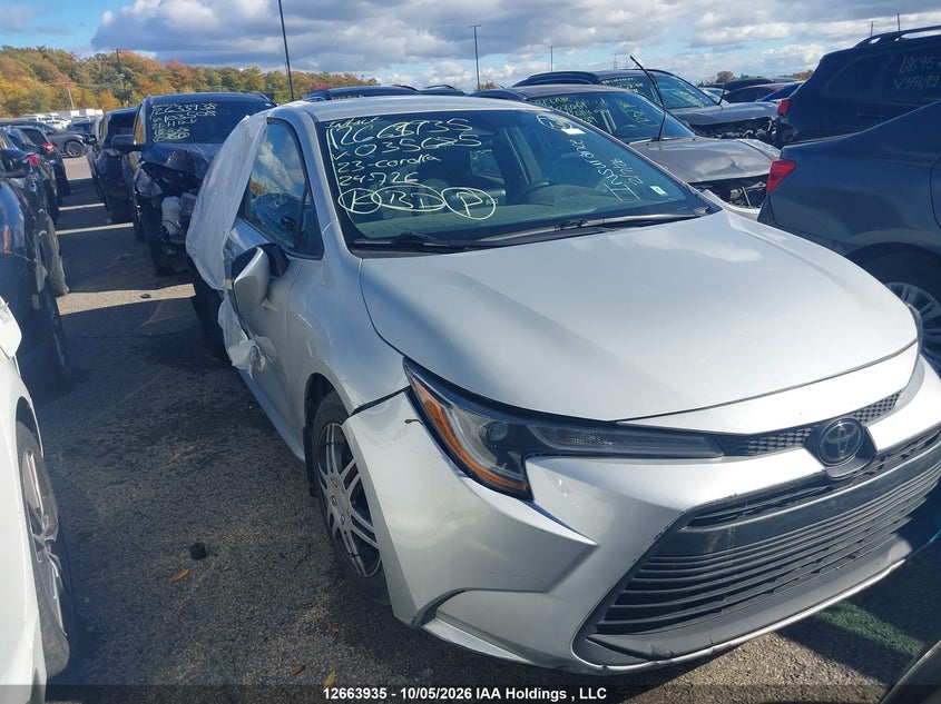 Vin: 5yfb4mde8pp035685, lot: 3066442, toyota corolla 2023 img_1