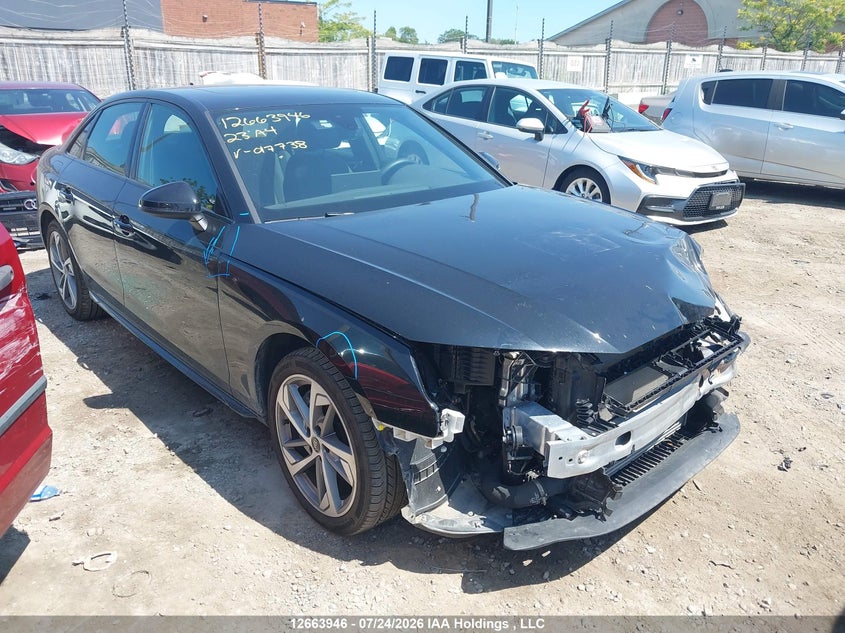 Vin: wauaaaf4xpn017738, lot: 3066453, audi a4 45 komfort 2023 img_1
