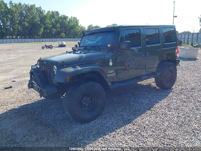 2015 Jeep Wrangler, Лівий бік, IAAI, VIN 1C4BJWEG8FL542680 — фото 2