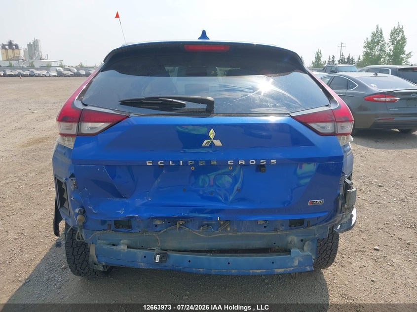 2022 MITSUBISHI ECLIPSE CROSS SPORT UTILITY VEHICLE 1.5L I-4 DI, DOHC, VVT, TURBO, 152HP
