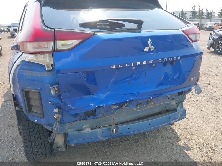 2022 MITSUBISHI ECLIPSE CROSS SPORT UTILITY VEHICLE 1.5L I-4 DI, DOHC, VVT, TURBO, 152HP