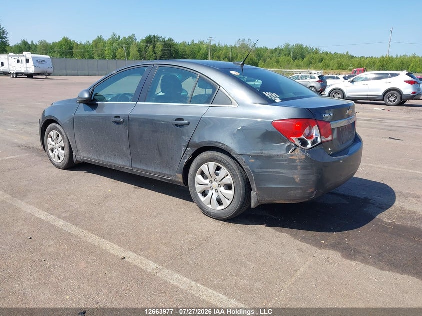 Vin: 1g1pc5sb1d7186476, lot: 3066485, chevrolet cruze lt 20133