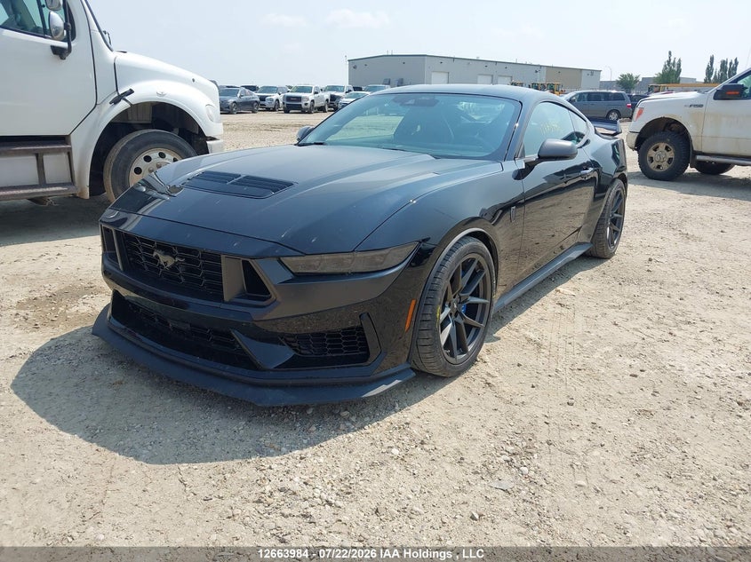 2024 Ford Mustang Dark Horse, Repossession, IAAI, VIN 1FA6P8R06R5500192 — photo 2