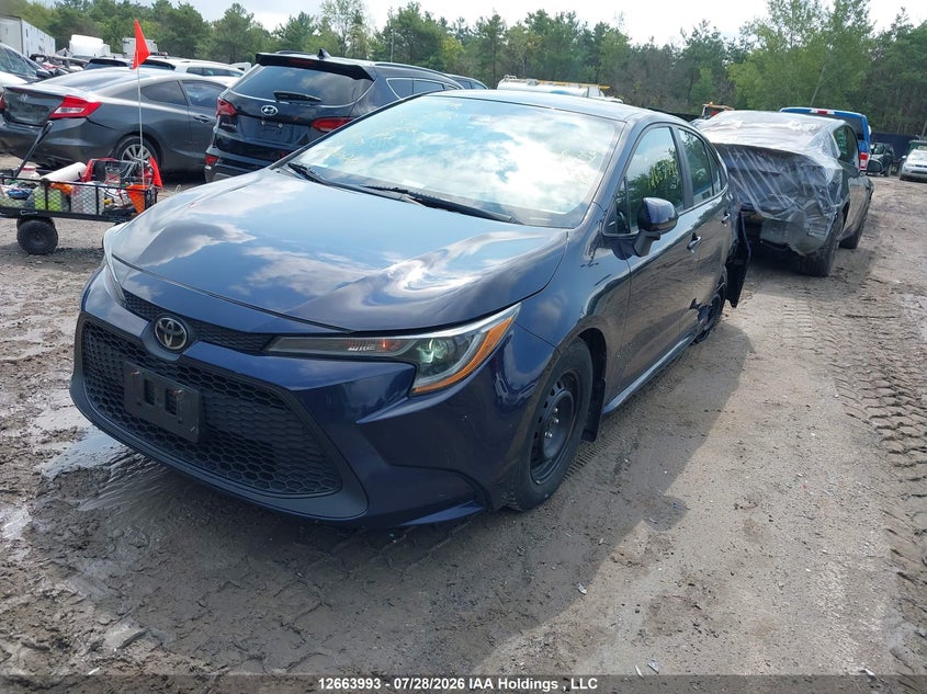 Vin: 5yfbprbe6lp087334, lot: 3066501, toyota corolla le 20202