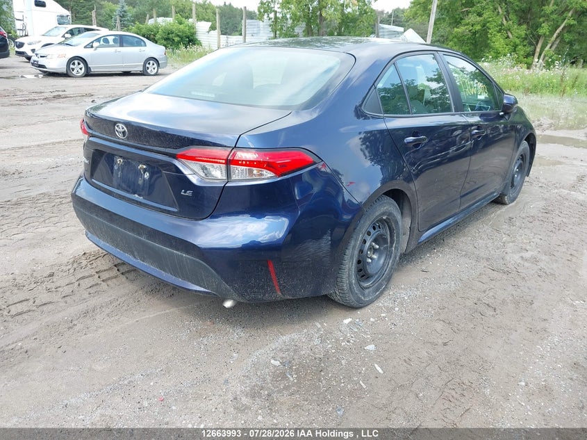 Vin: 5yfbprbe6lp087334, lot: 3066501, toyota corolla le 20204