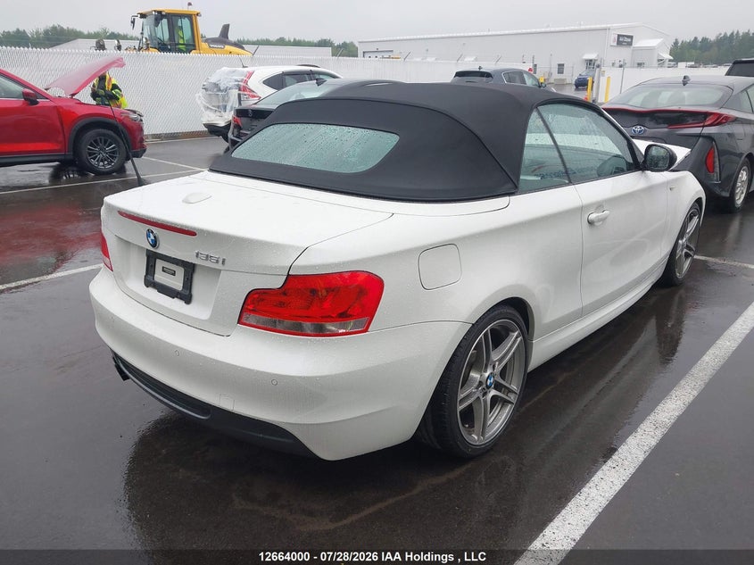 Vin: wbaun7c51dvm28118, lot: 3066508, bmw 135 i/is 20134
