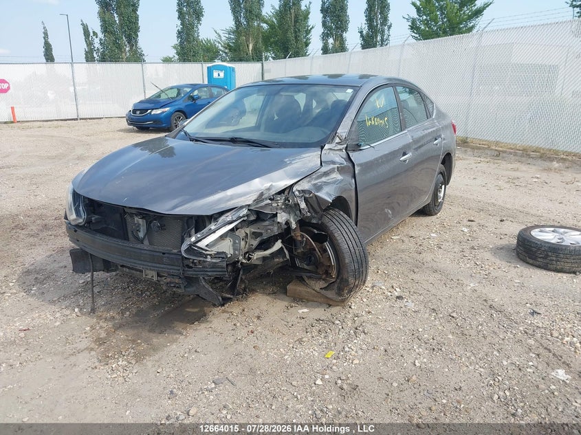 Vin: 3n1ab7apxky271162, lot: 3066523, nissan sentra s/sv/sr/sl 20192