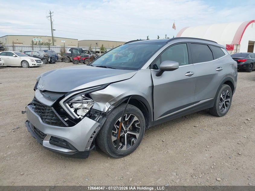 2023 Kia Sportage Ex, Front, IAAI, VIN KNDPVCAF5P7053542 — photo 2