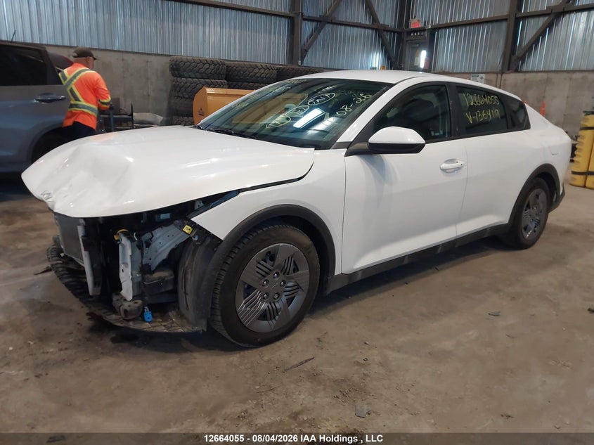 Vin: 3kpft4de1se136419, lot: 3066564, kia k4 lx/lxs 20252