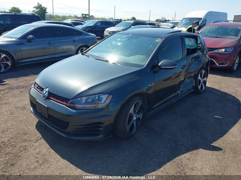 Vin: 3vw5t7au3fm099519, lot: 3066574, volkswagen gti 20152