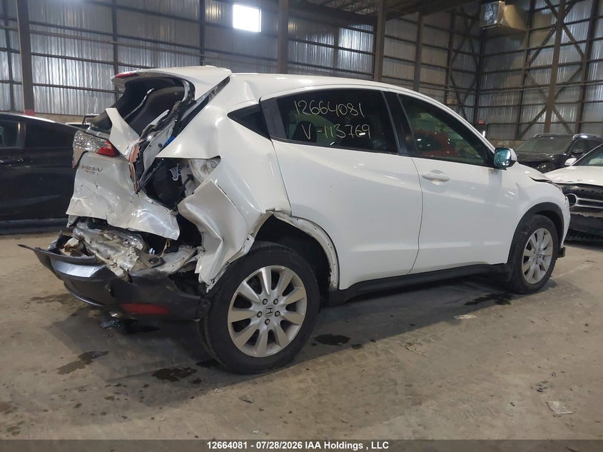 Vin: 3czru6h34gm113769, lot: 3066590, honda hr-v lx 20164