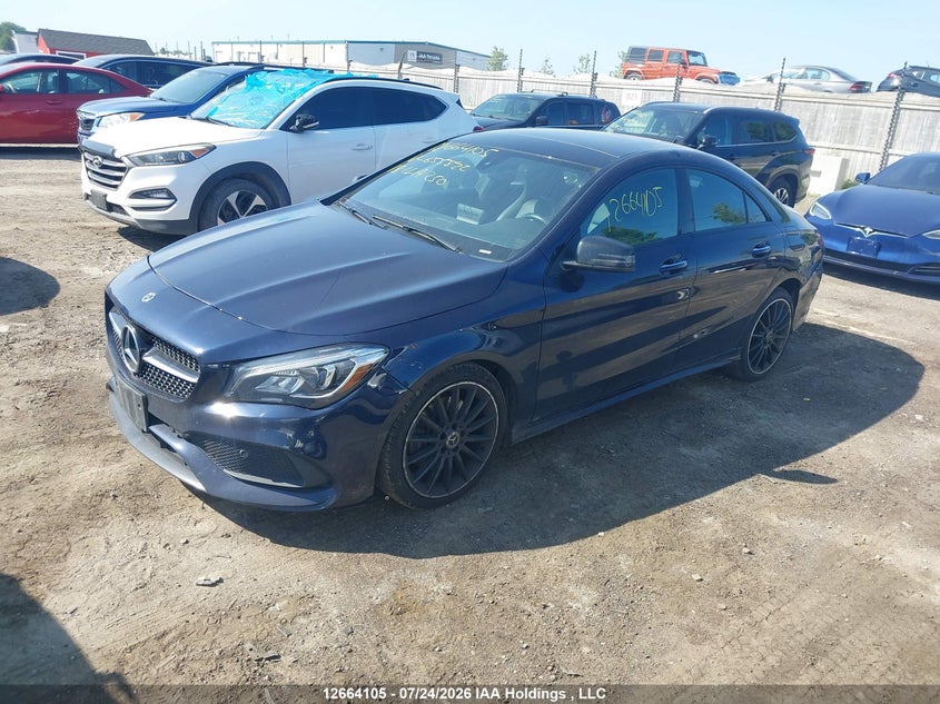 Vin: wddsj4gb7jn655822, lot: 3066615, mercedes-benz cla 250 4matic 20182