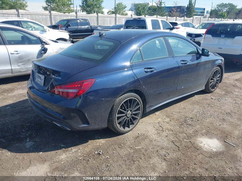 Vin: wddsj4gb7jn655822, lot: 3066615, mercedes-benz cla 250 4matic 20184