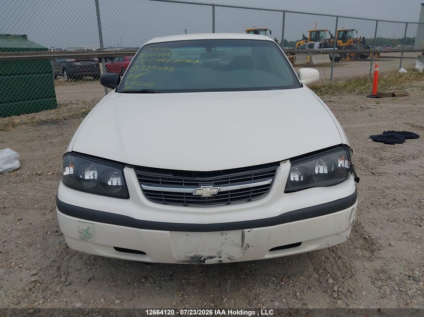 2005 CHEVROLET IMPALA SEDAN 3.4L V-6 180HP