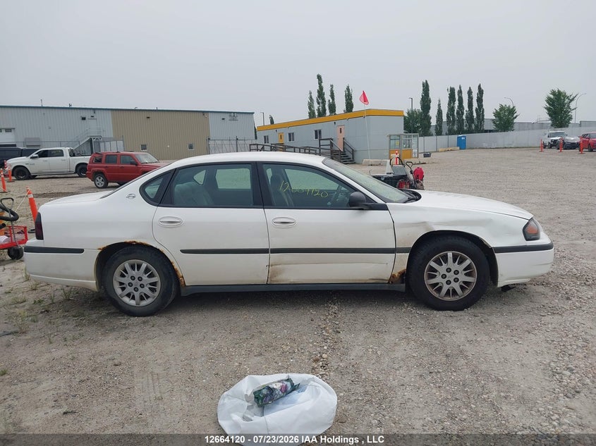 2005 CHEVROLET IMPALA SEDAN 3.4L V-6 180HP