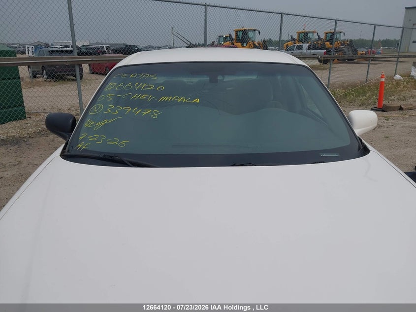 2005 CHEVROLET IMPALA SEDAN 3.4L V-6 180HP
