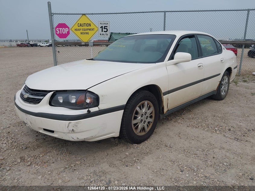 2005 CHEVROLET IMPALA SEDAN 3.4L V-6 180HP