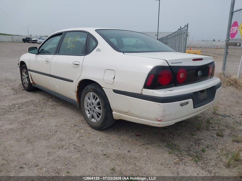 2005 CHEVROLET IMPALA SEDAN 3.4L V-6 180HP