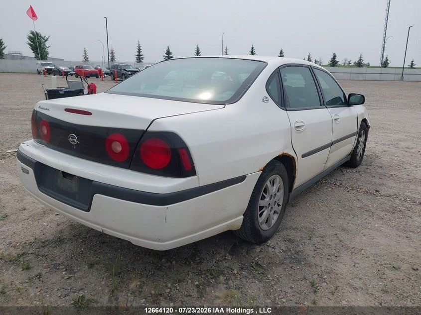 2005 CHEVROLET IMPALA SEDAN 3.4L V-6 180HP