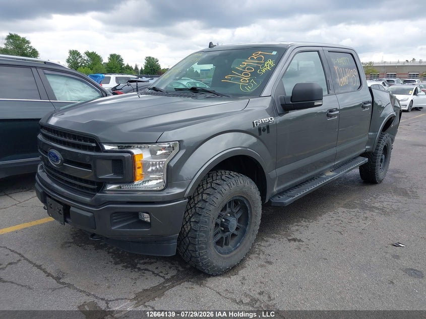 2020 Ford F-150, Rear, IAAI, VIN 1FTEW1E54LFB48877 — photo 2