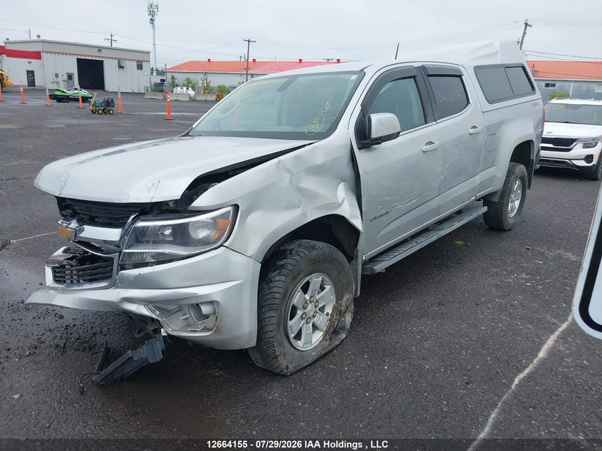 2017 Chevrolet Colorado 4Wd Wt, Удар спереди, IAAI, VIN 1GCGTBEN6H1201249 — фото 2