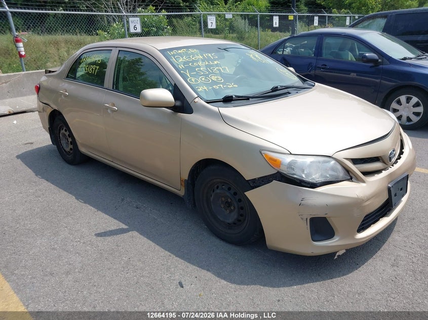 Vin: 2t1bu4ee7bc551897, lot: 3066706, toyota corolla 2011 img_1