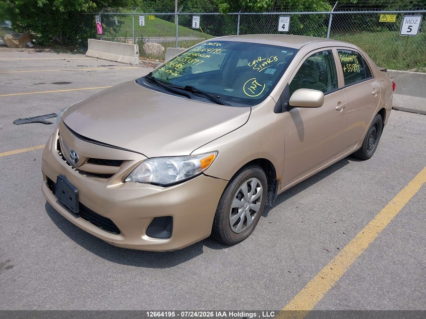 Vin: 2t1bu4ee7bc551897, lot: 3066706, toyota corolla 20112