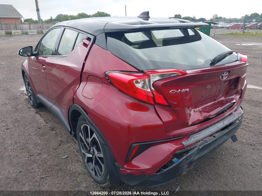 Vin: jtnkhmbx1k1052295, lot: 3066711, toyota c-hr xle/le/limited 20193