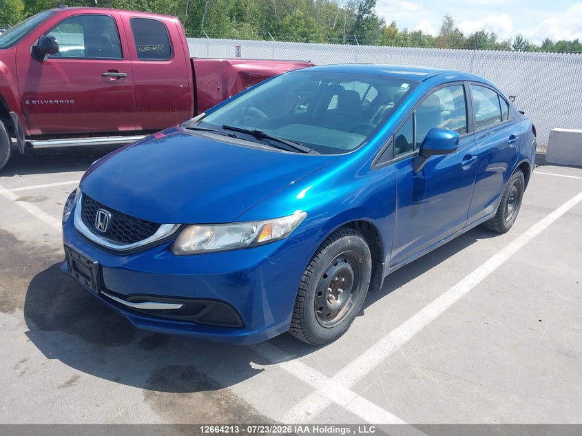 Vin: 2hgfb2f43dh030719, lot: 3066724, honda civic lx 20132