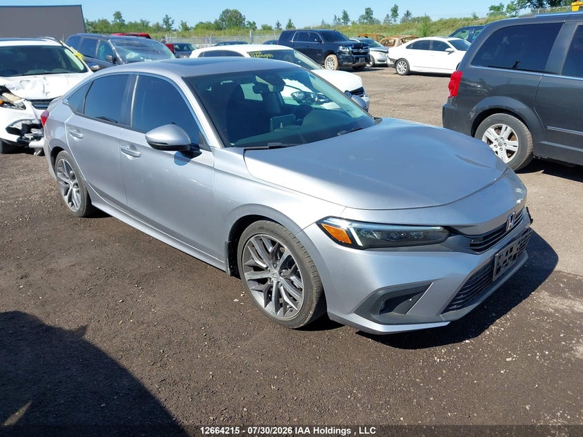 Vin: 2hgfe1f95nh002757, lot: 3066726, honda civic touring 2022 img_1