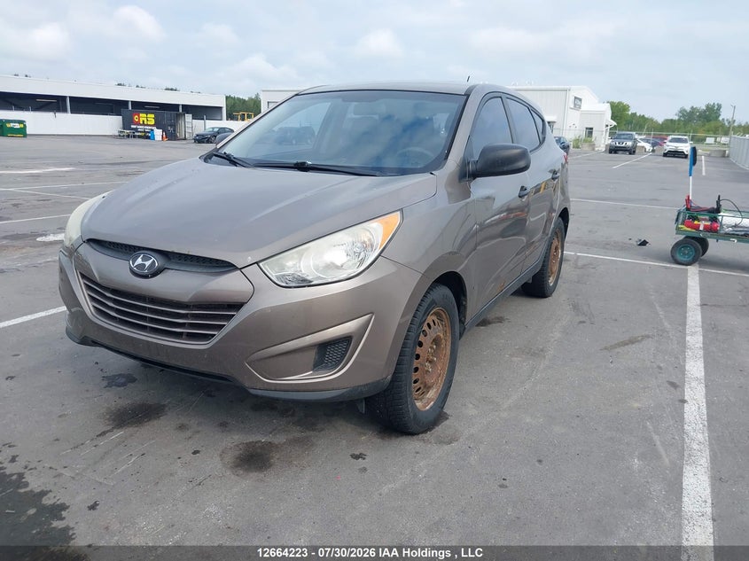2013 Hyundai Tucson, Удар ззаду, IAAI, VIN KM8JT3AB9DU723434 — фото 2