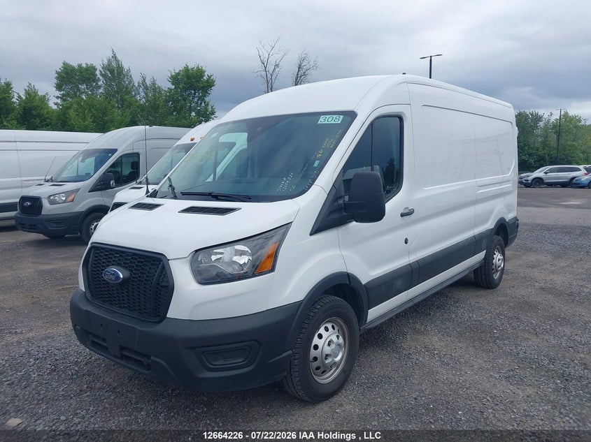 2024 Ford Transit, Front, IAAI, VIN 1FTBR2C81RKA74315 — photo 2