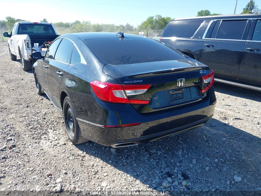 Vin: 1hgcv1f9xja805494, lot: 3066741, honda accord touring 20183