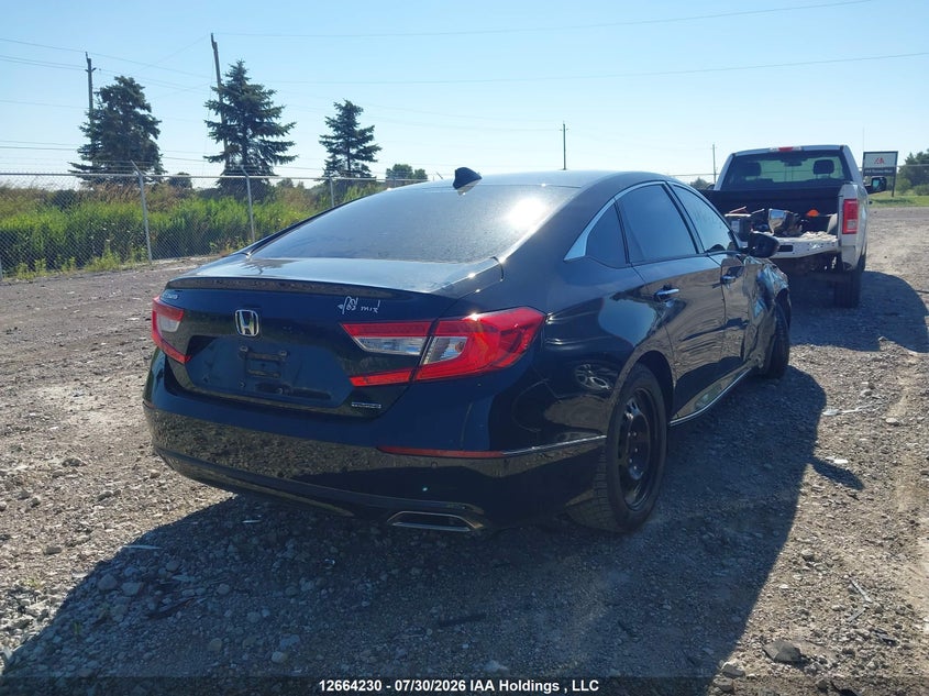 Vin: 1hgcv1f9xja805494, lot: 3066741, honda accord touring 20184