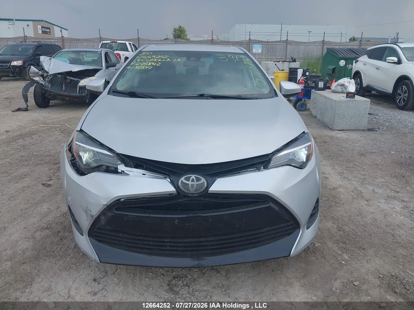 2019 TOYOTA COROLLA SEDAN 1.8L I-4 DOHC, VVT, 132HP