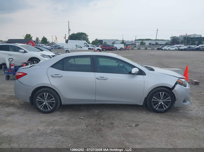 2019 TOYOTA COROLLA SEDAN 1.8L I-4 DOHC, VVT, 132HP