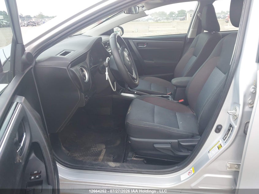 2019 TOYOTA COROLLA SEDAN 1.8L I-4 DOHC, VVT, 132HP