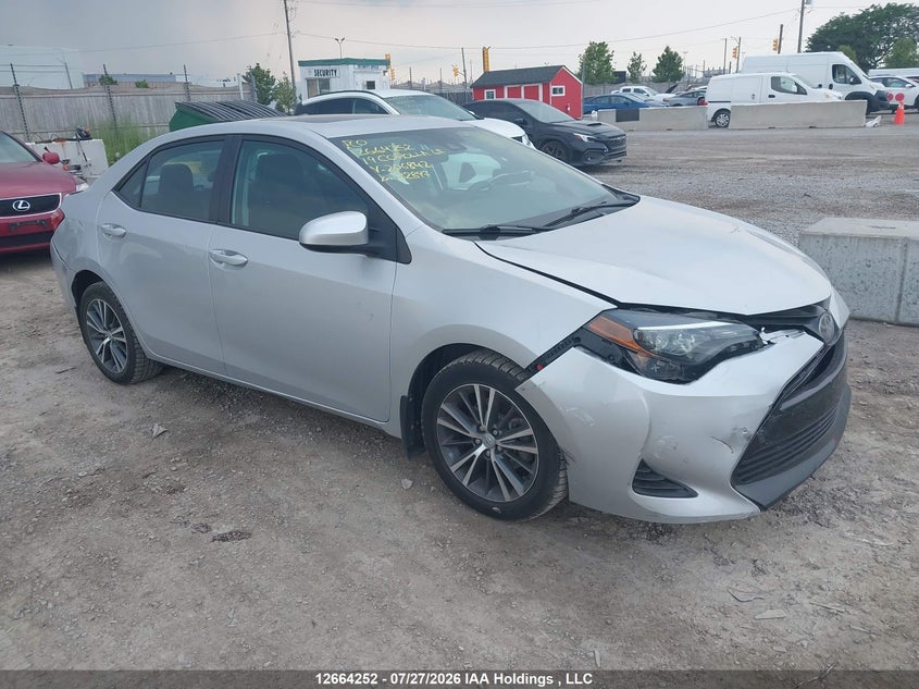 2019 TOYOTA COROLLA SEDAN 1.8L I-4 DOHC, VVT, 132HP