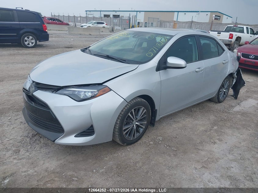 2019 TOYOTA COROLLA SEDAN 1.8L I-4 DOHC, VVT, 132HP