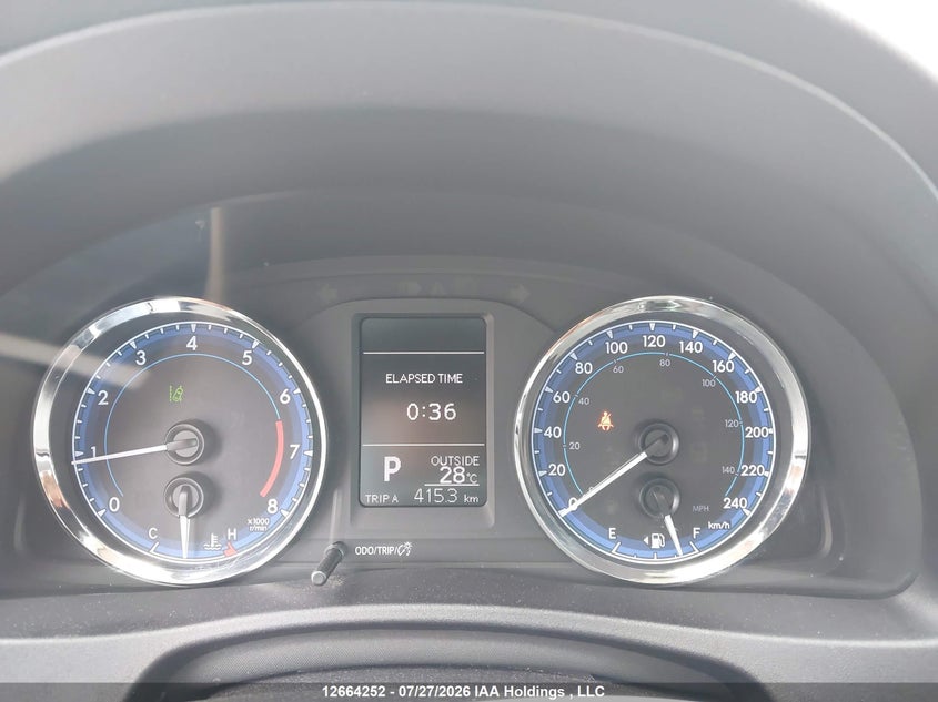 2019 TOYOTA COROLLA SEDAN 1.8L I-4 DOHC, VVT, 132HP