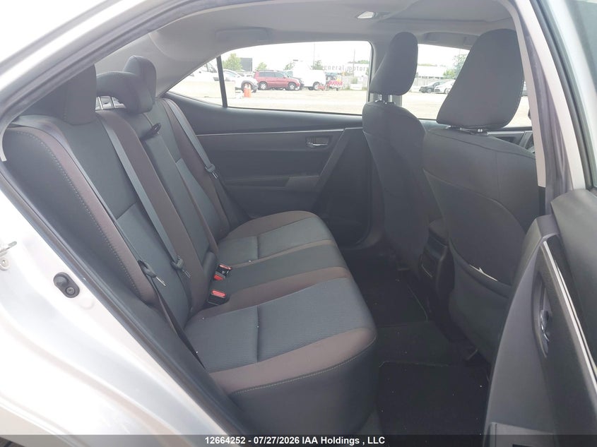 2019 TOYOTA COROLLA SEDAN 1.8L I-4 DOHC, VVT, 132HP