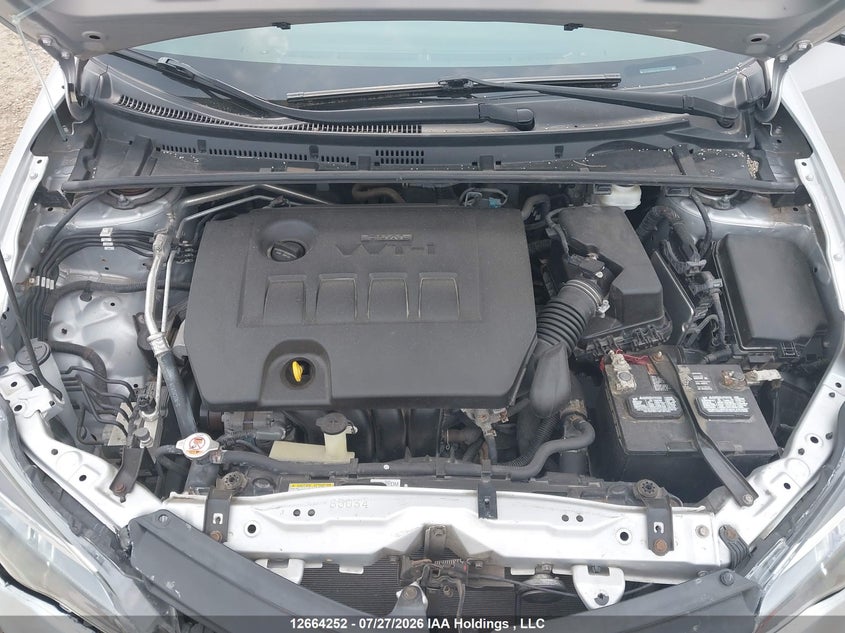 2019 TOYOTA COROLLA SEDAN 1.8L I-4 DOHC, VVT, 132HP