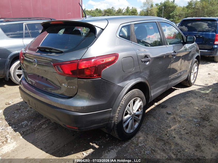 Vin: jn1bj1cr3jw209014, lot: 3066764, nissan qashqai s/sl/sv 20184