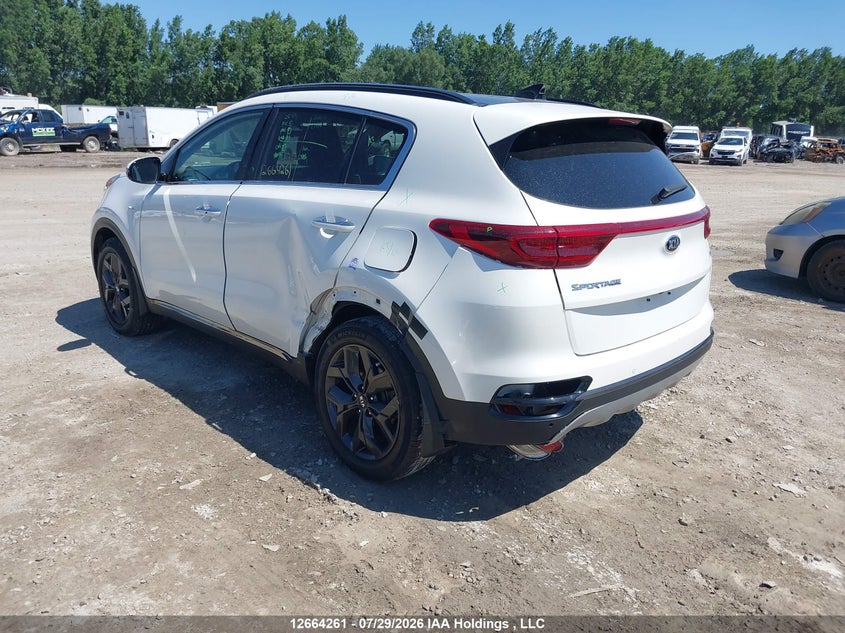 Vin: kndpncac9m7914867, lot: 3066772, kia sportage ex 20213