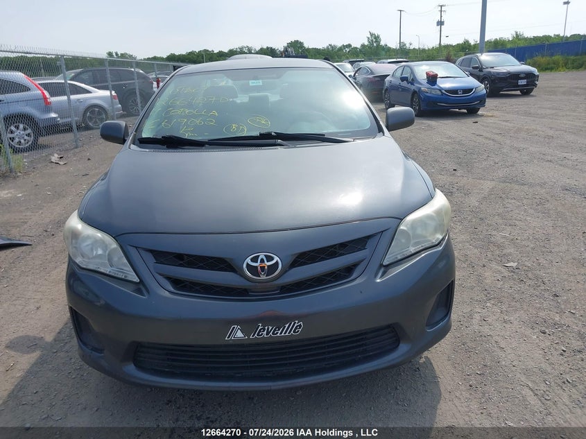 2011 TOYOTA COROLLA SEDAN 1.8L I4 FI DOHC 16V NF4