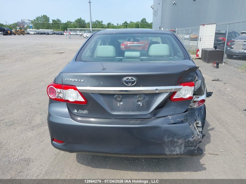 2011 TOYOTA COROLLA SEDAN 1.8L I4 FI DOHC 16V NF4