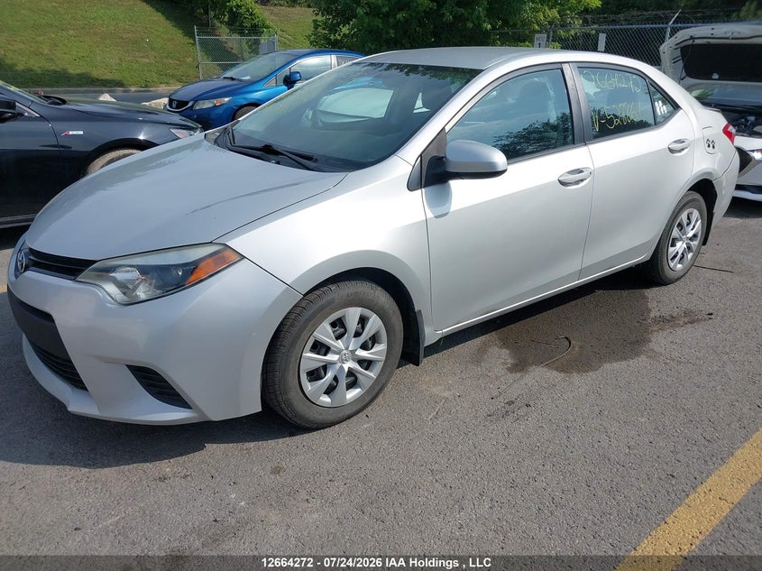 2016 Toyota Corolla, Удар сзади, IAAI, VIN 2T1BURHE3GC528861 — фото 2