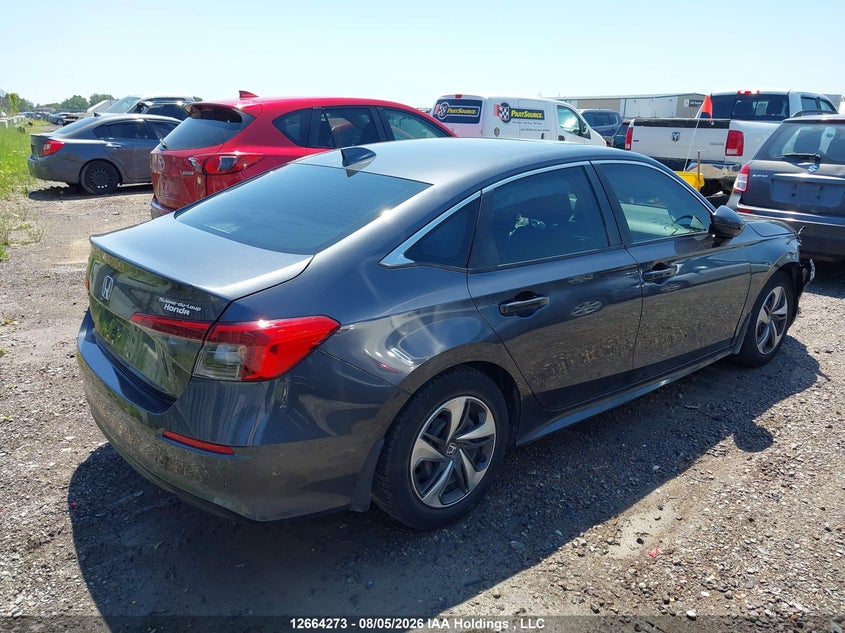 Vin: 2hgfe2f32nh123036, lot: 3066784, honda civic ex 4dr 20224