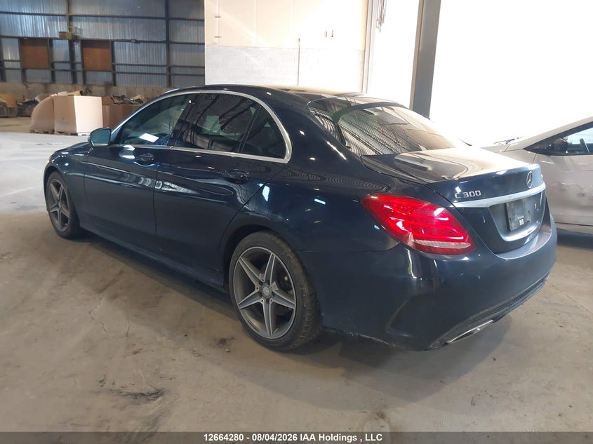 Vin: 55swf4kb2gu133108, lot: 3066791, mercedes-benz c 300 4matic 20163